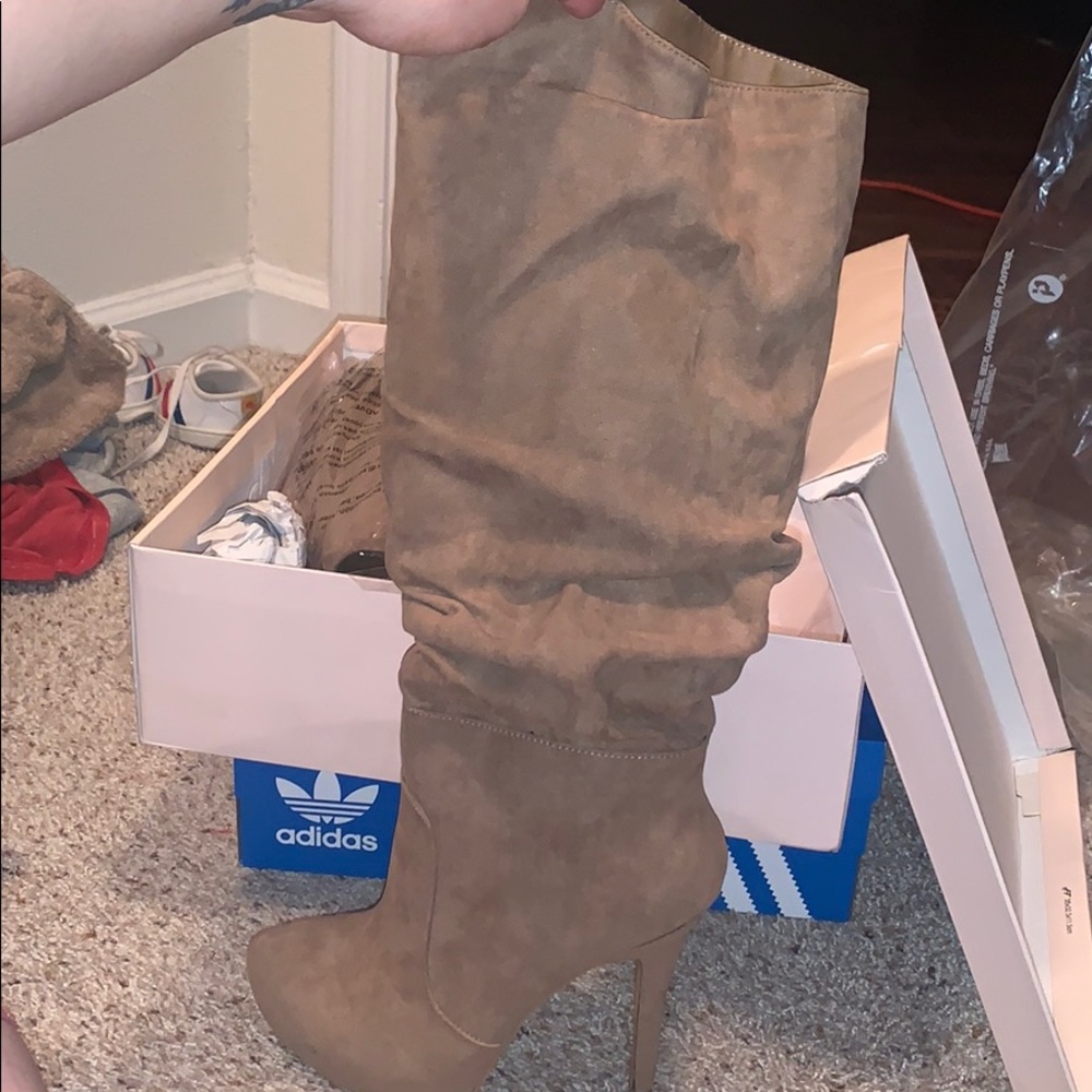 Just Fab Heel Boots